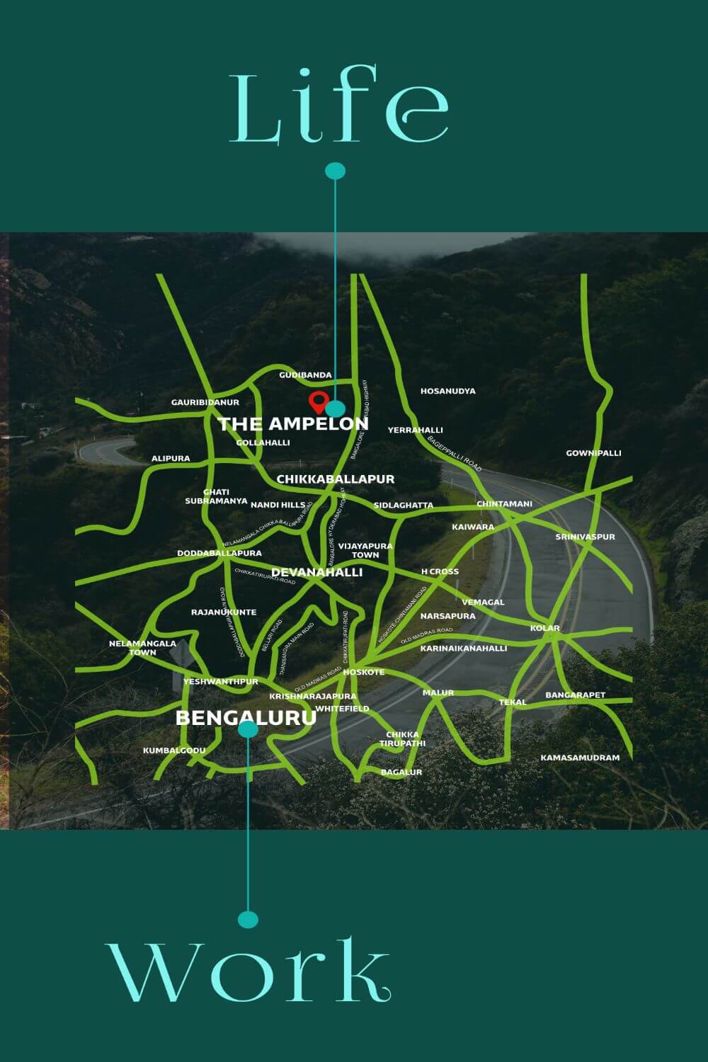 The Ampelon Chikkaballapur Location Map The Ampelon Chikkaballapur Location Map